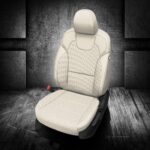 White Kia Telluride Leather Seats