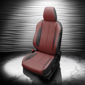 Red and black Mitsubishi eclipse cross seat covers