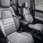 Gray Honda Leather Seats