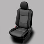 Black and Gray Mitsubishi Outlander Seat Covers