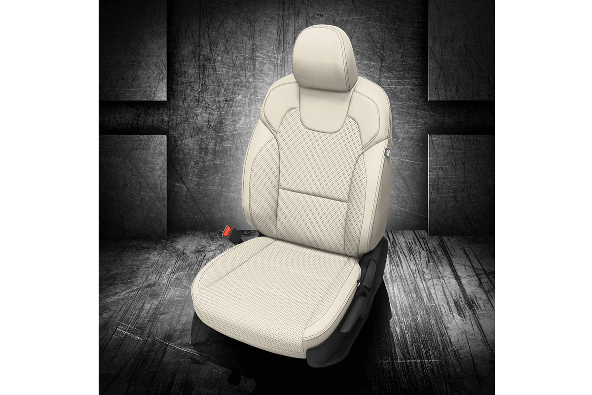 White Leather Seat