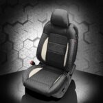 Black and White Ford Mustang Seat Covers