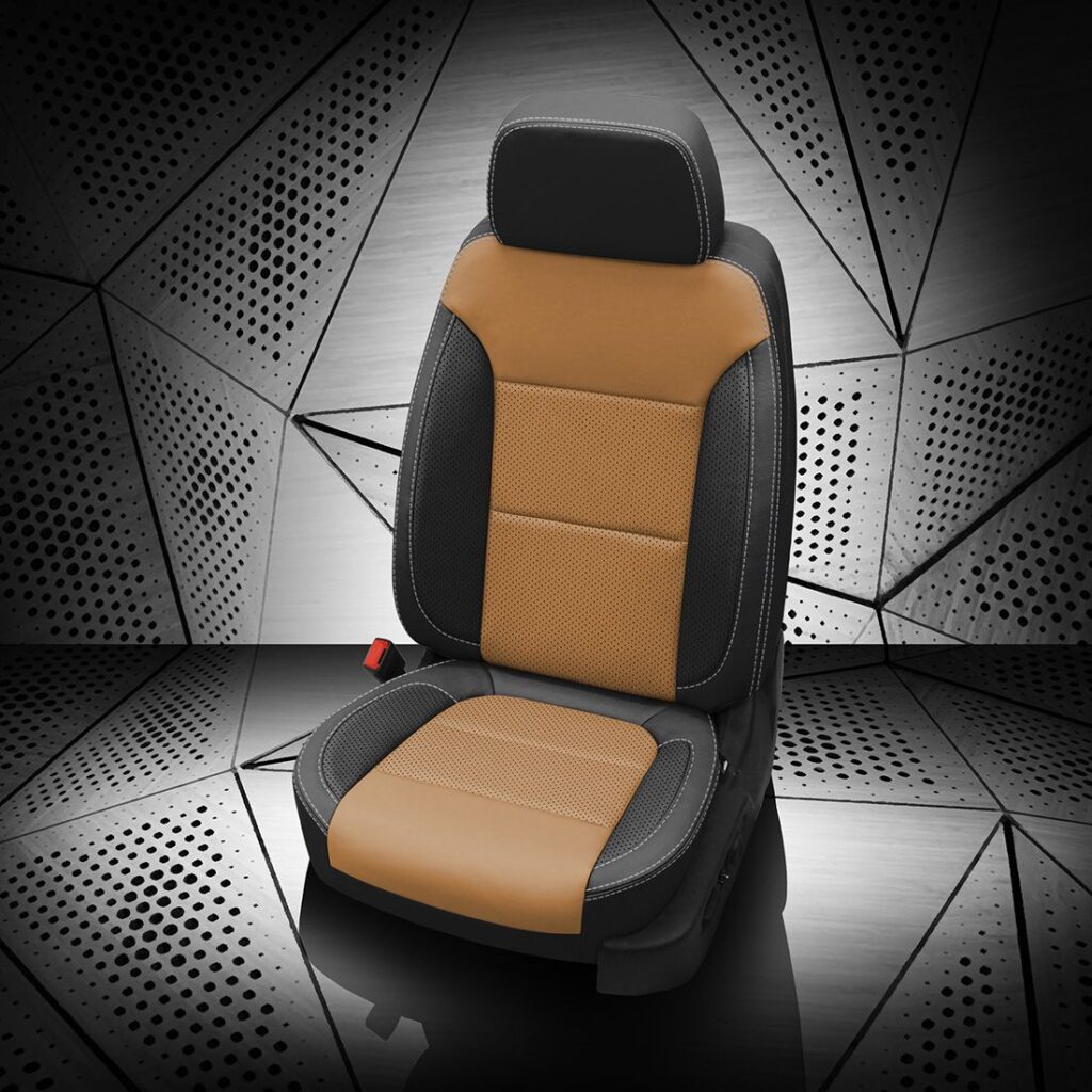 Tan Seat Covers | Tan Leather Seats | Custom Car Seats | Katzkin