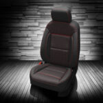 Red Stitching Chevy Blazer Leather Seats