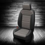 Gray and Black Chevy Blazer Leather Seats