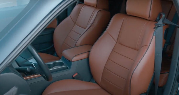 2021 Brown Leather Interior Challenger