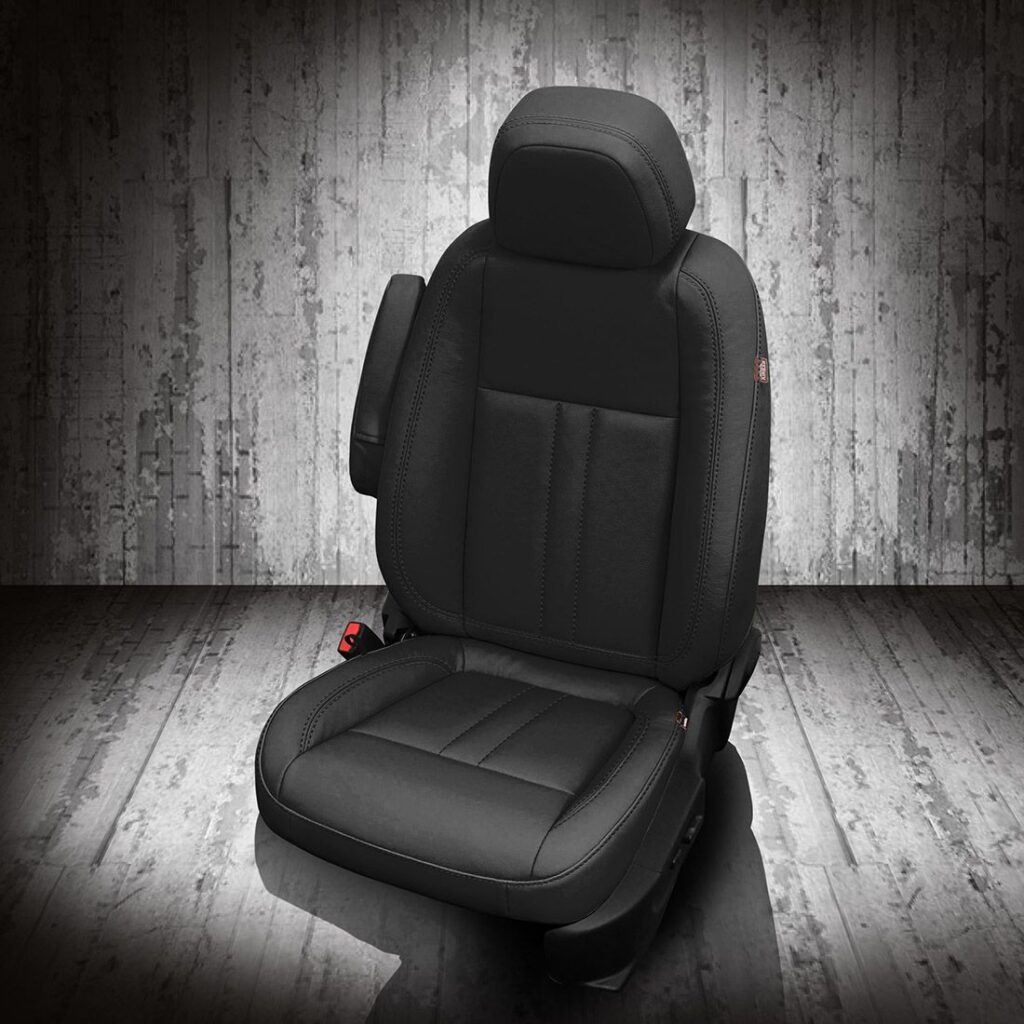 Buick black leather seats