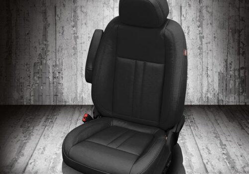 Buick black leather seats