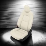 White Tesla Model Y Seat Covers