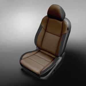 Brown and Black Nissan Maxima Seat Covers