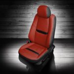 Red and Black CX-9 Seat Covers