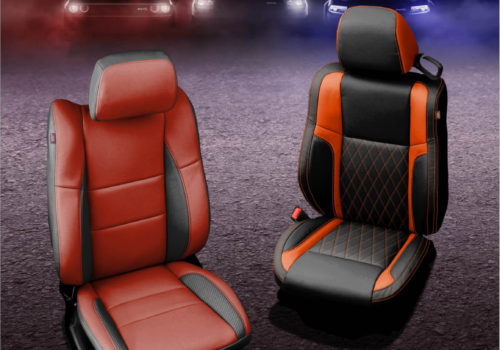 Sport Style Full Leather Universal Car Seat Covers Leather Auto