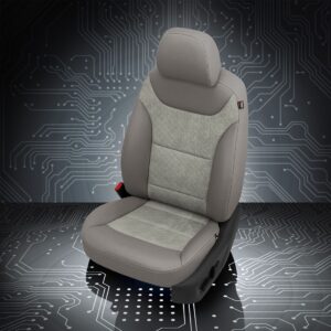 Frost Suede Hyundai Ioniq Seat Covers