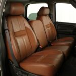 Brown Leather Chevy Avalanche Seat Covers