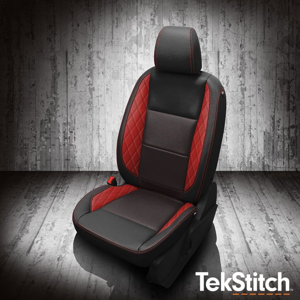 Black and Red Ford Ecosport Seat Covers
