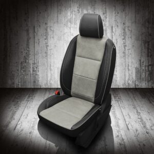 Heather and Black Ford Ecosport Leather Seats