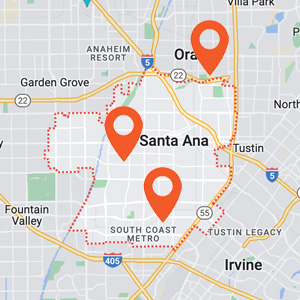 Katzkin Auto Upholstery Santa Ana Map