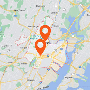 Katzkin Auto Upholstery Newark NJ Locations Map