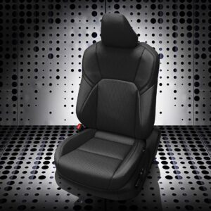 Black Toyota Crown Leather Seats