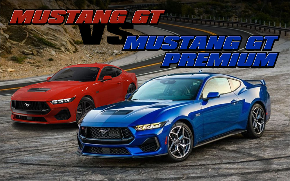 Ford Mustang GT vs GT Premium